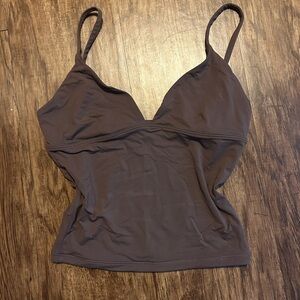 Women's Brown Tank Top